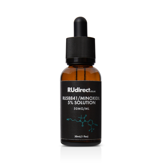 RU58841/Minoxidil 5% solution - 1x30ml bottle
