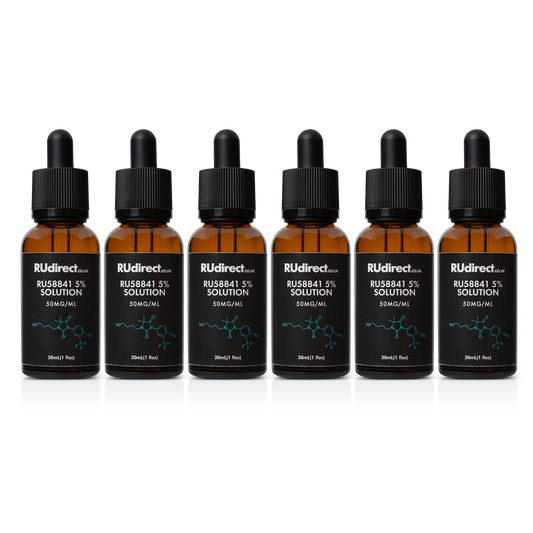 RU58841 5% solution - 6x30ml bottles